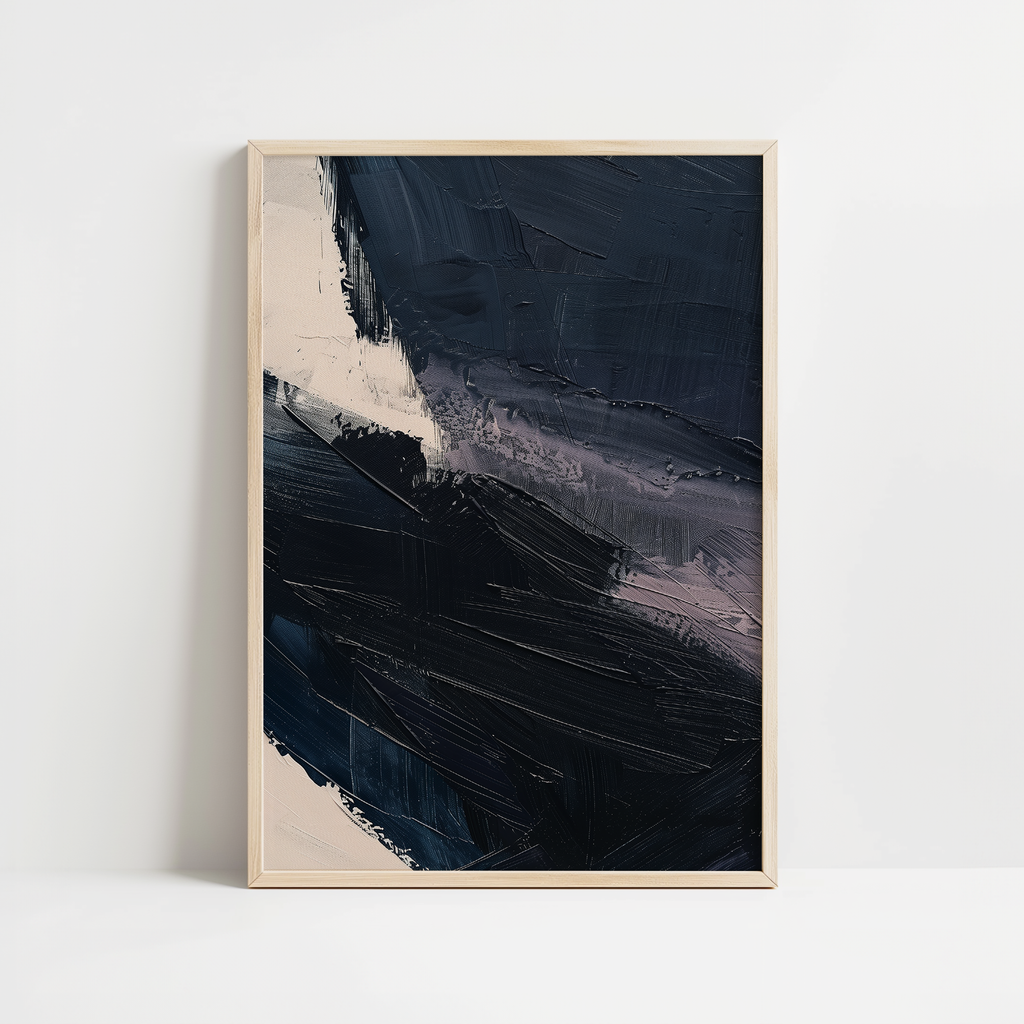 Dark Blue Tones No.2 Print