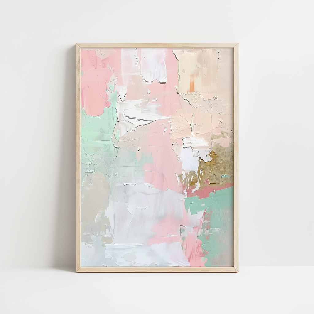 Soft Pastel Colors Print