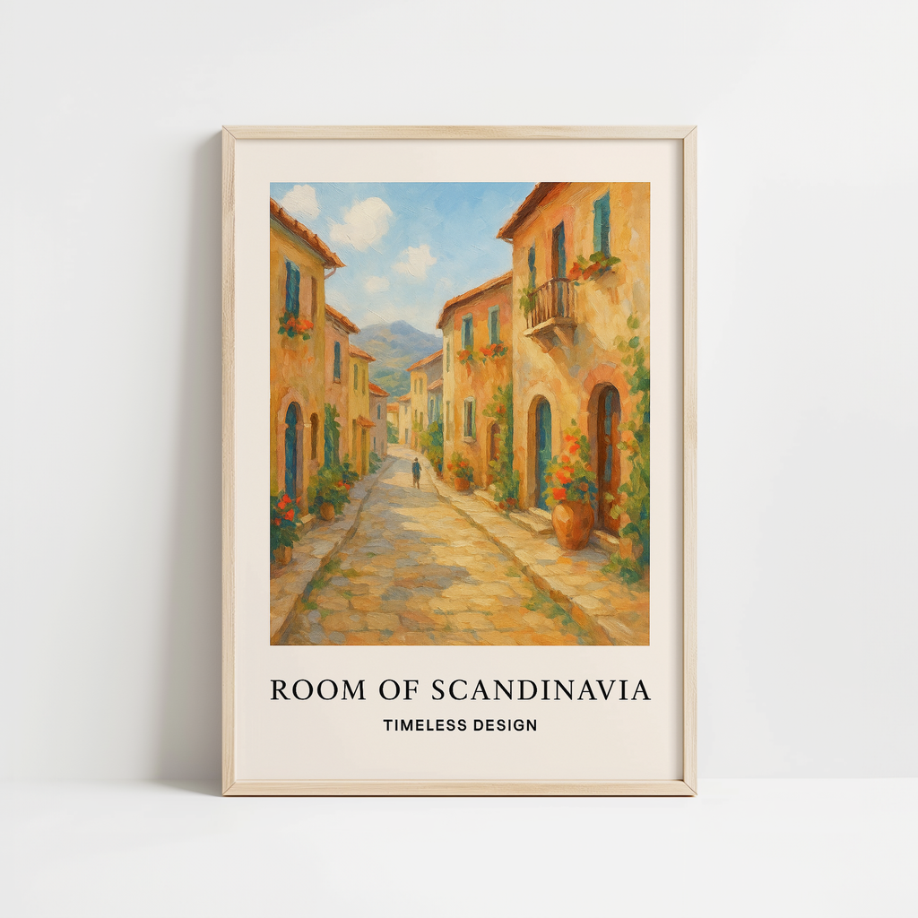 Terracotta Passage Print