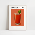 Retro Bloody Mary Print