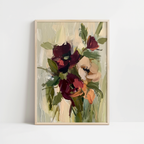 Deep Earth Blooms Print