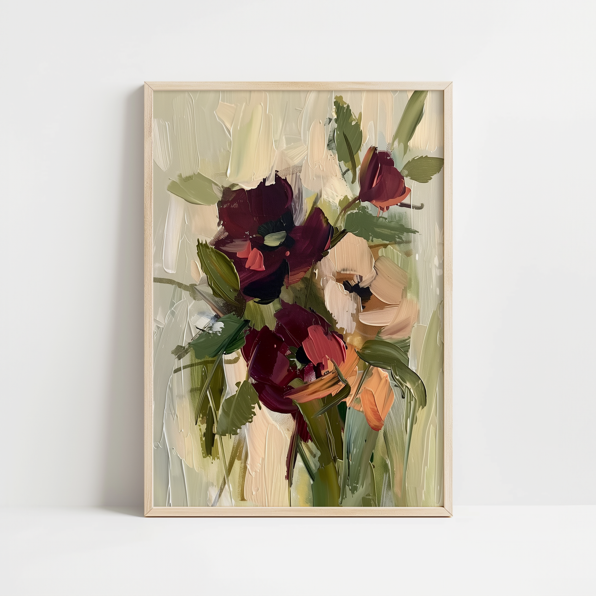 Deep Earth Blooms Print