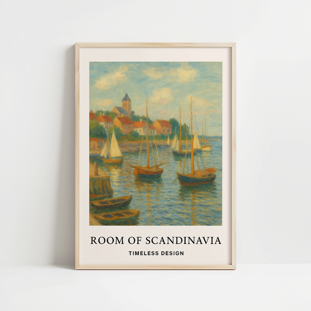 Harbor of Golden Light Print