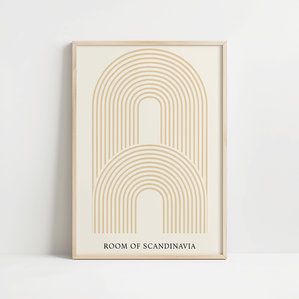 Artful Arched Line Print