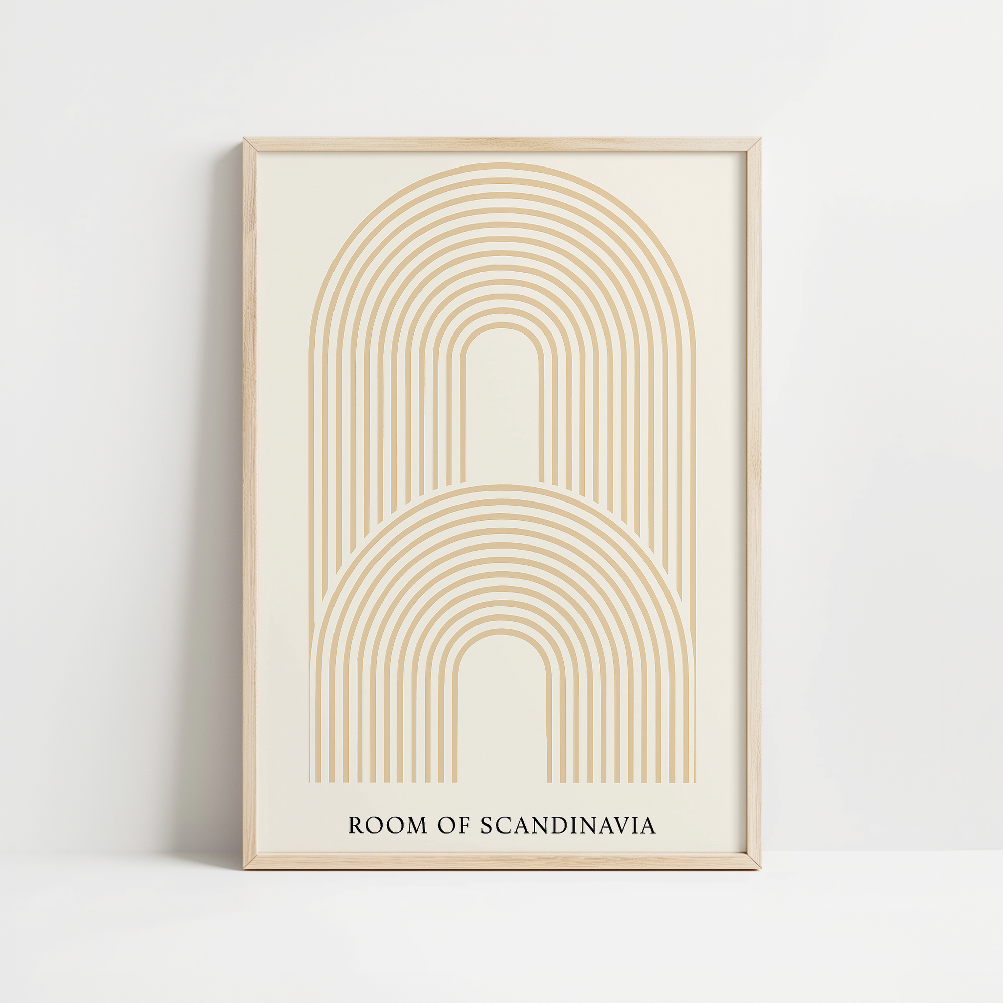 Artful Arched Line Print