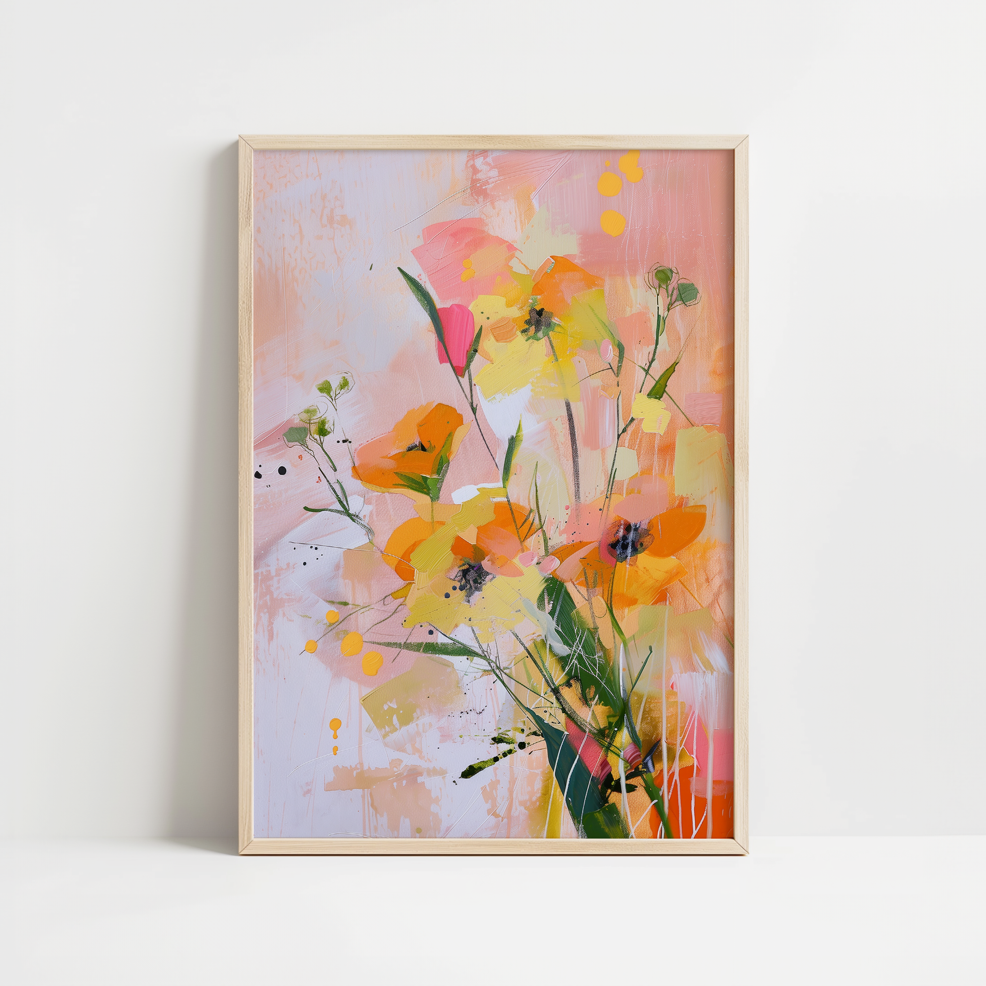 Colorful Summer Blooms Print