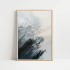 Abstract Icy Tones Print