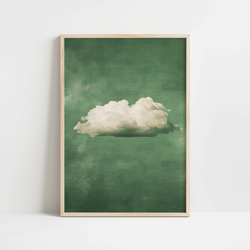 Calm Green Skies Print