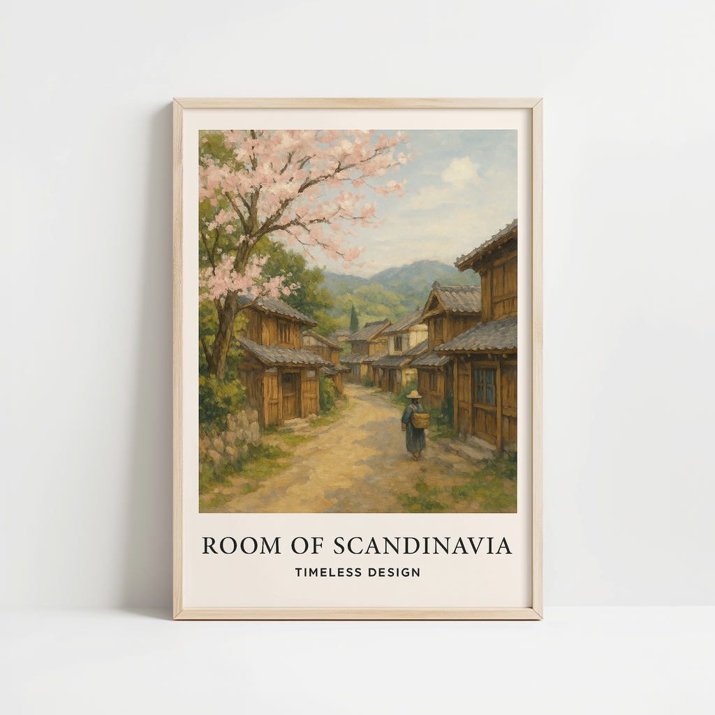 Cherry Blossom Pathway Print