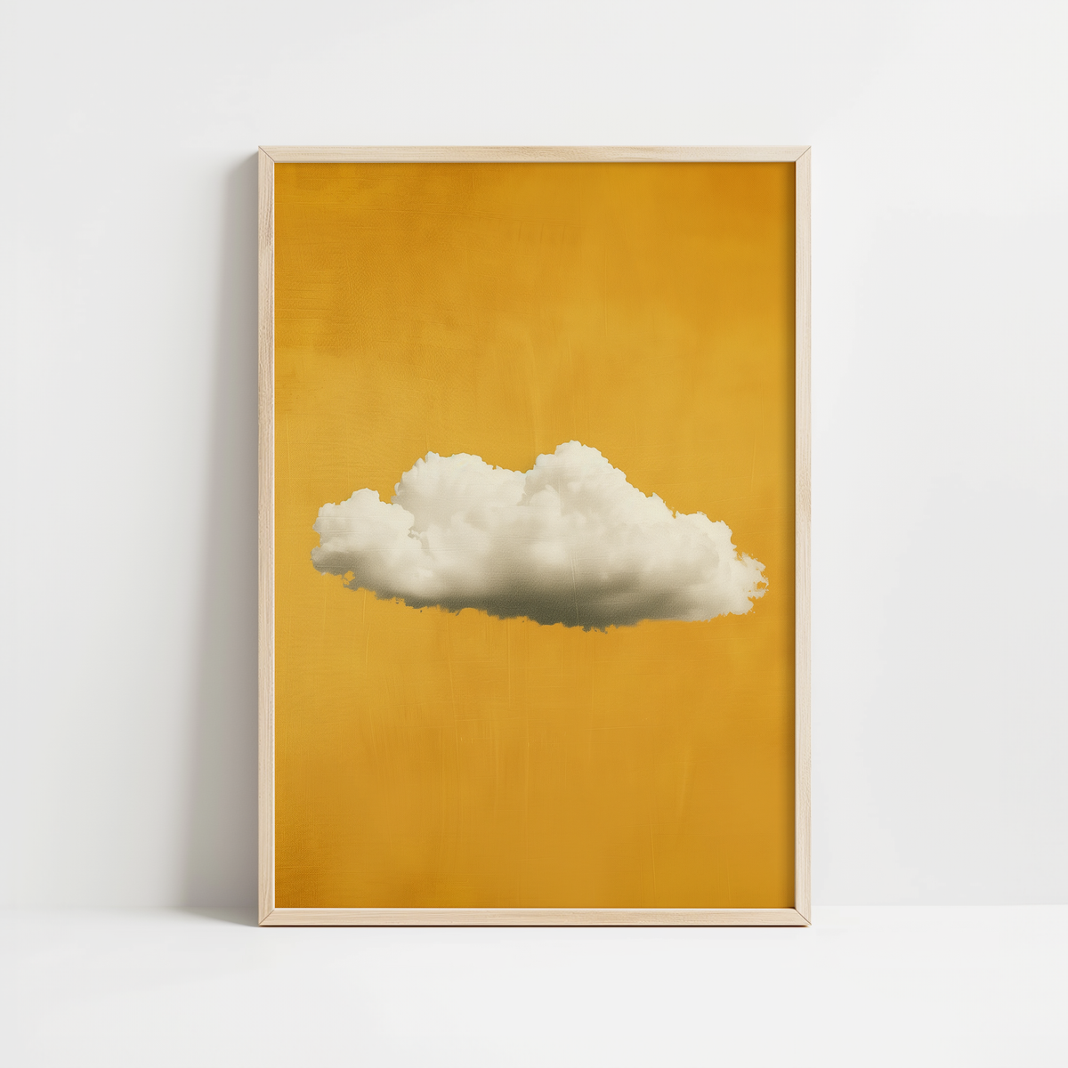 Golden Horizon Cloud Print