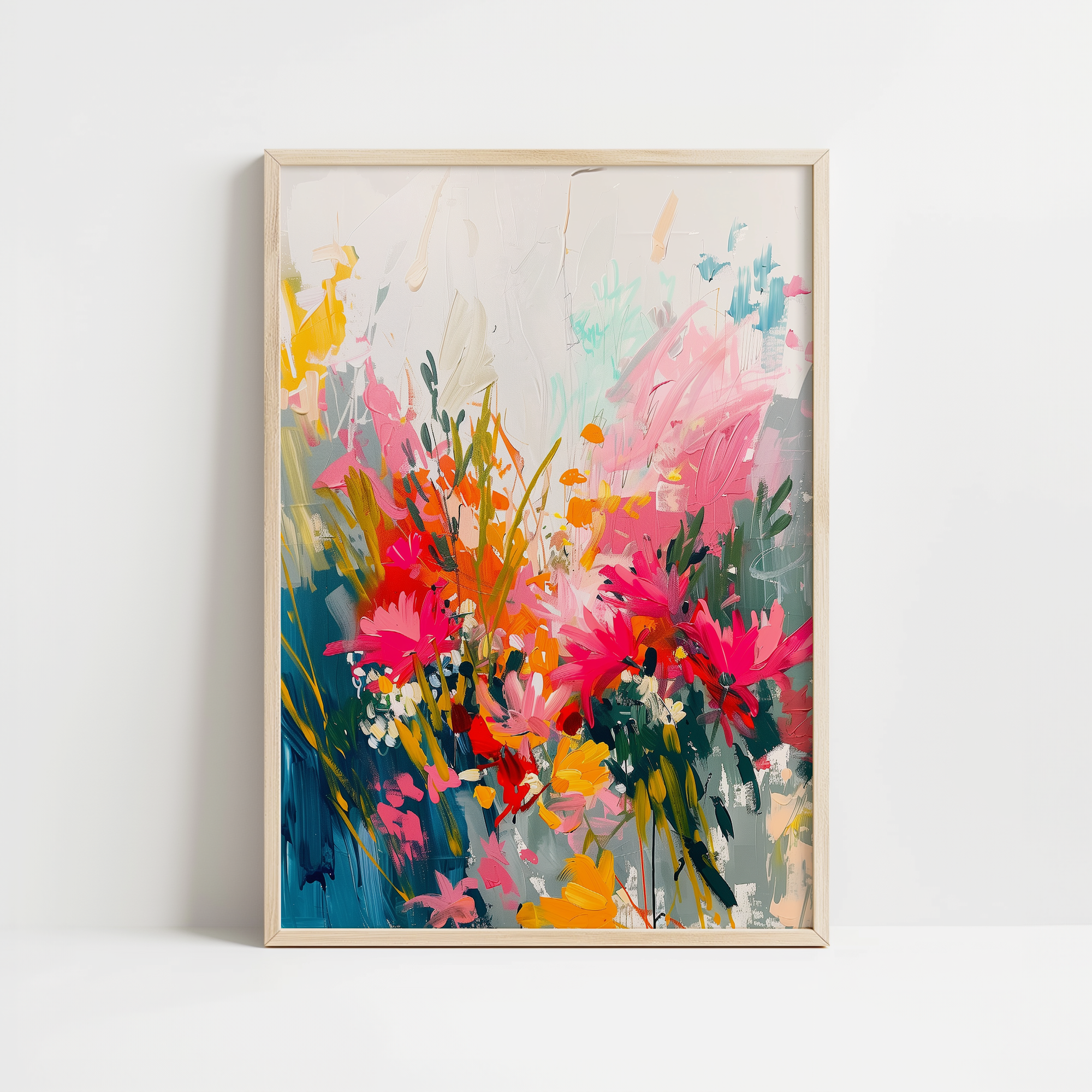 Lush Bloom Symphony Print