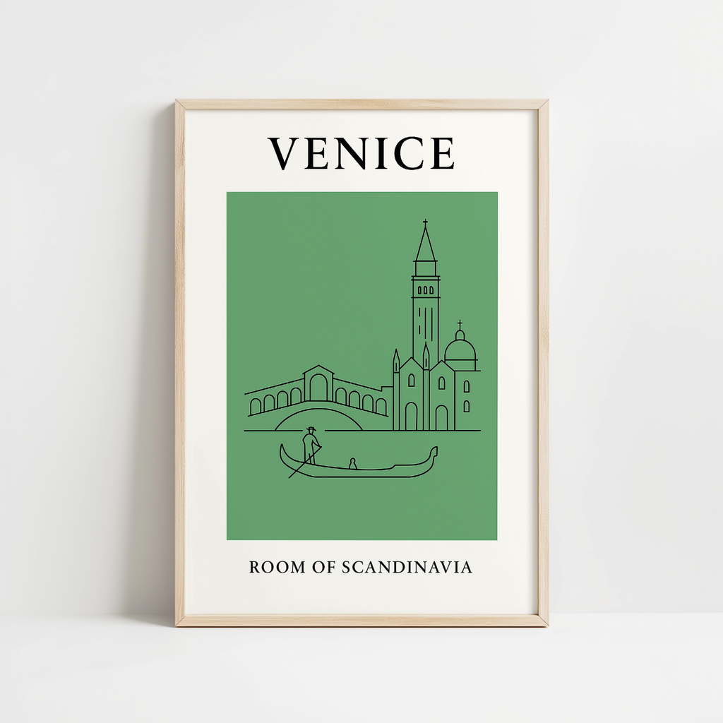 Venice Minimalist City & Travel Print