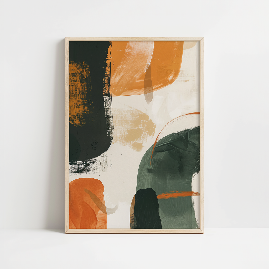 Bold Strokes of Autumn Print