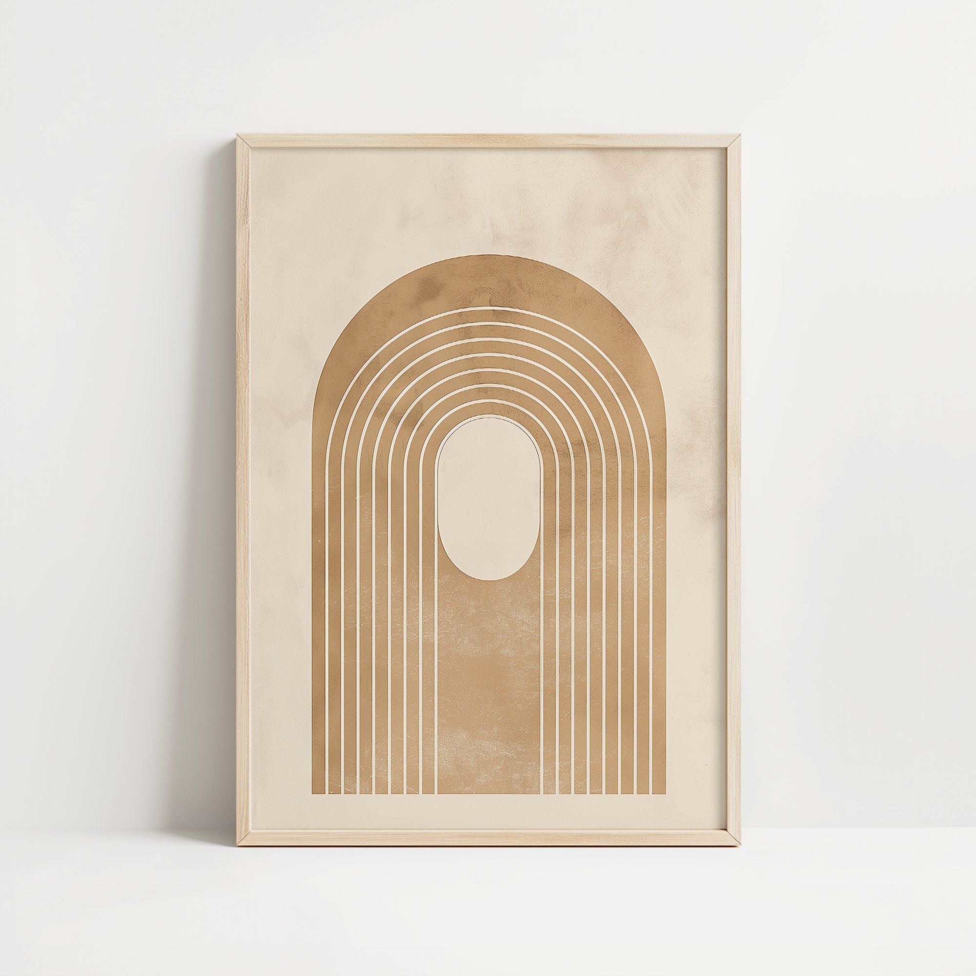 Minimalist Arch Form Print