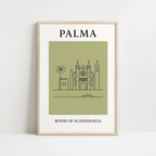 Palma Minimalist City & Travel Print