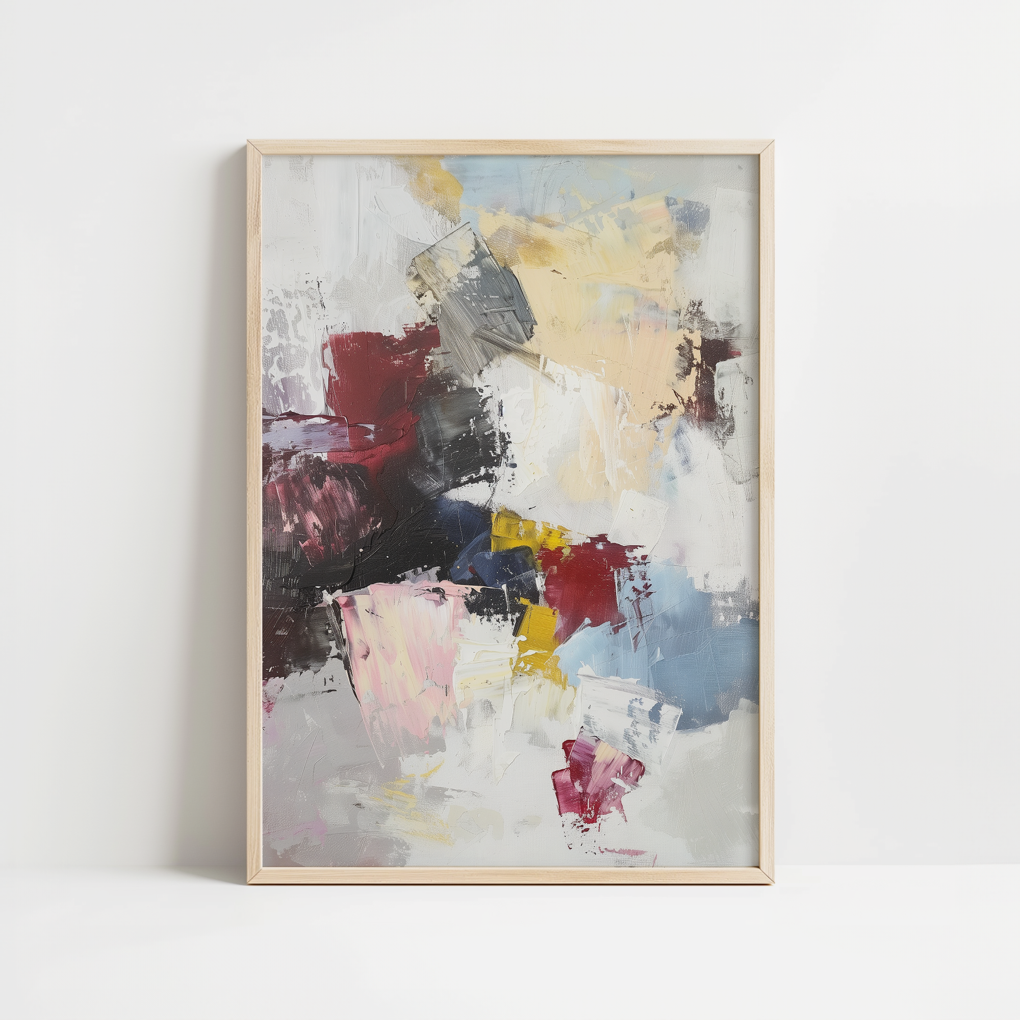 Layers of Time & Motion Print