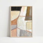 Textured Earthy Tones Print