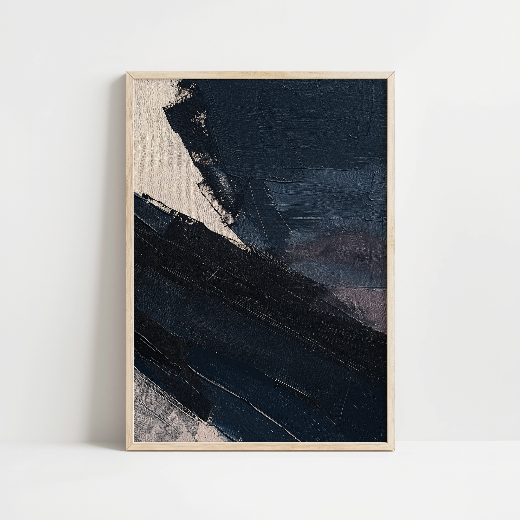 Dark Blue Tones No.1 Print