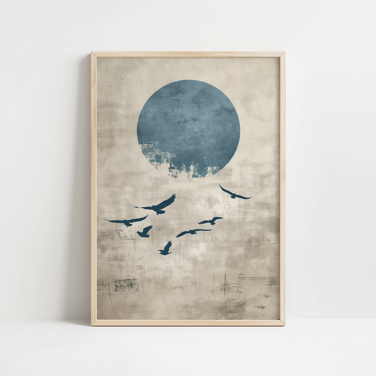 Japandi Rising Sun Print