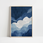 Deep Indigo Skies Print