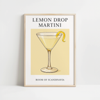 Lemon Drop Martini Classic Print