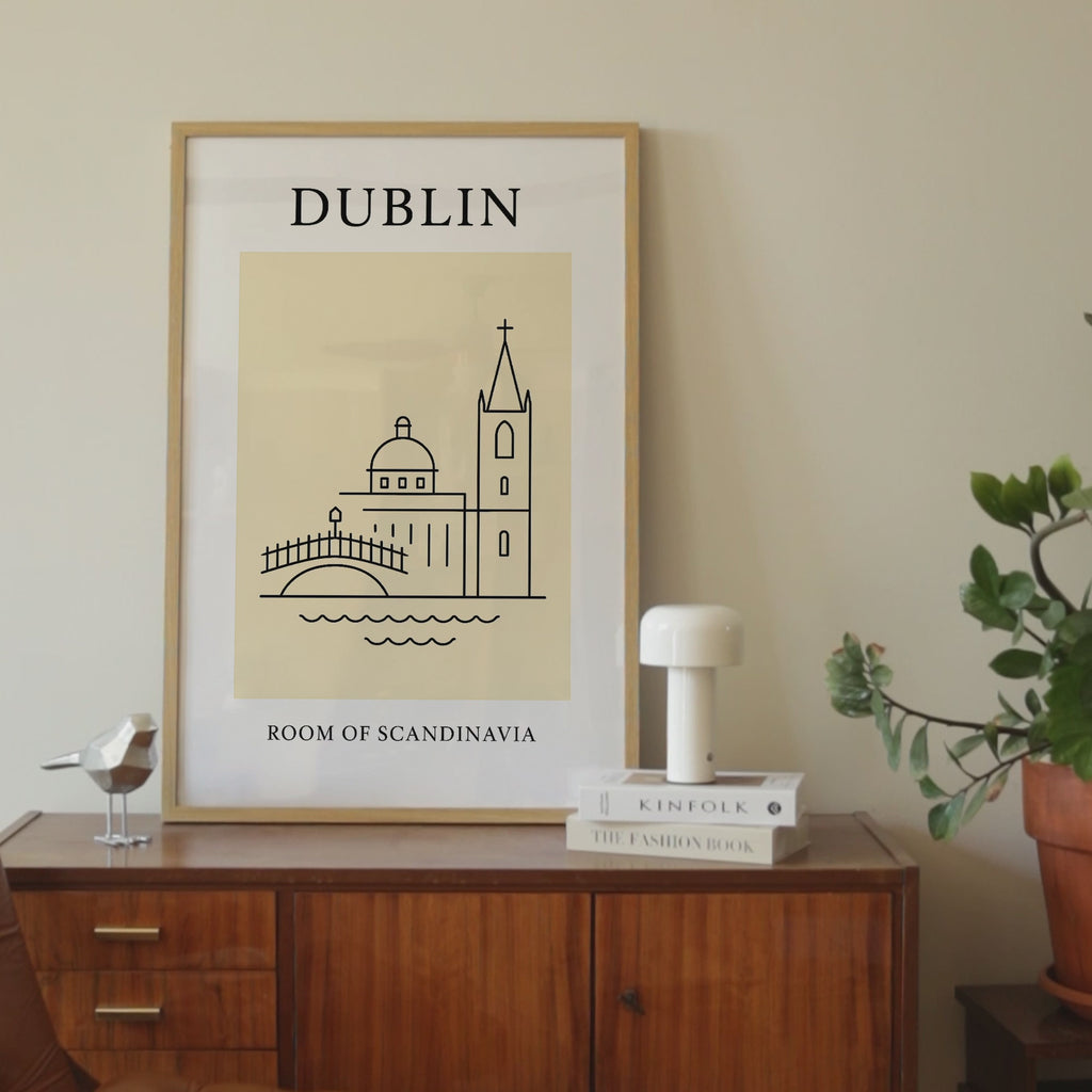 Dublin Minimalist City & Travel Print