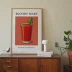 Retro Bloody Mary Print