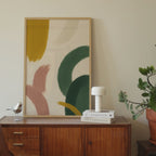 Soft Curves Color Print