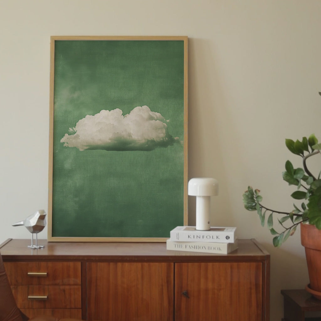 Calm Green Skies Print