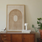 Minimalist Arch Form Print
