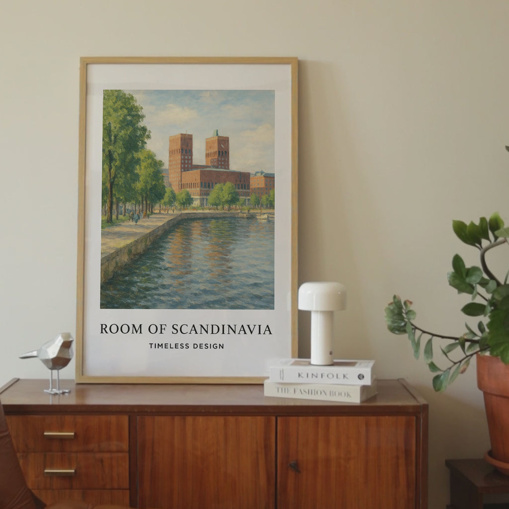 Oslo Illustration Art Print