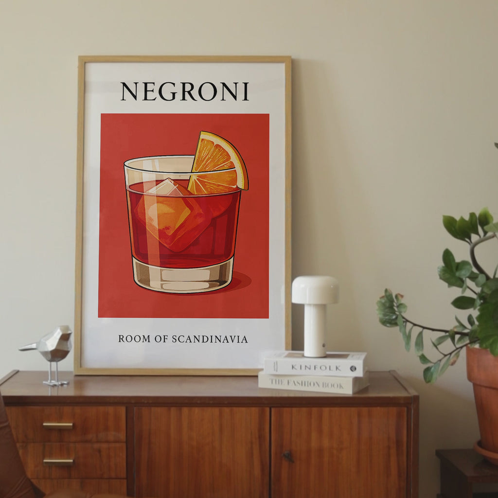 Retro Negroni Print