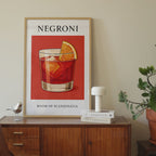Retro Negroni Print