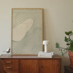 Flowing Line Art Print