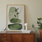 Soft Green Composition Print