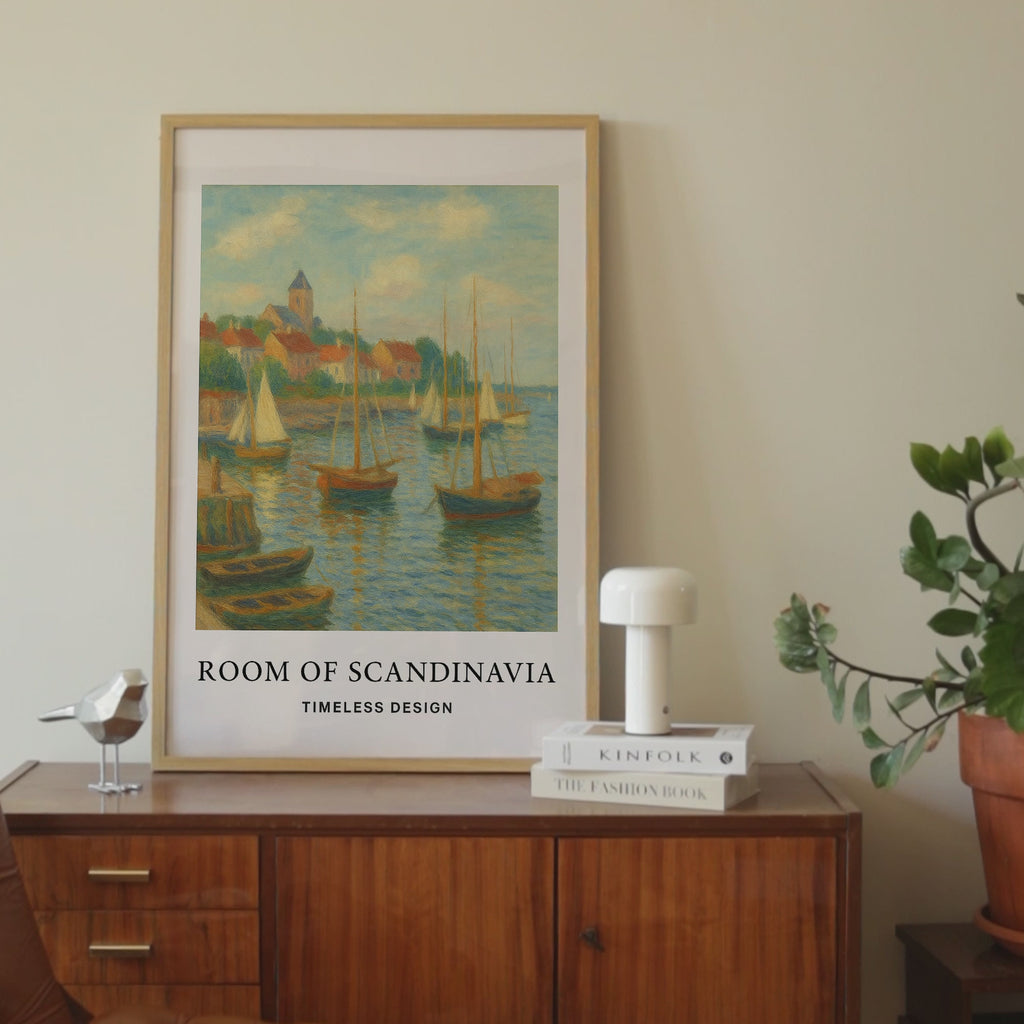 Harbor of Golden Light Print