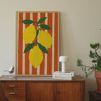 Nordic Lemon Kitchen Print