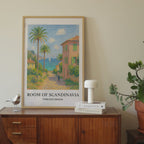 Palms by the Shore Print