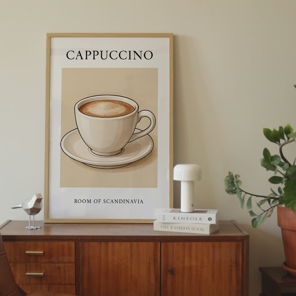Retro Cappuccino Print