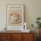 Retro Cappuccino Print
