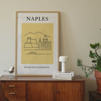 Naples Minimalist City & Travel Print