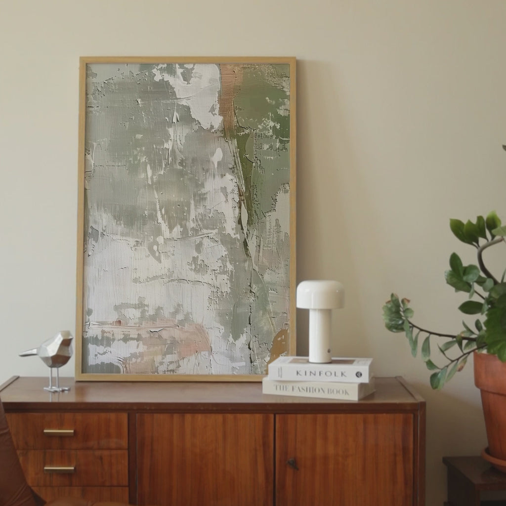 Scandinavian Earthy Greens Print