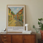 Calm Village Street Print