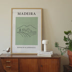 Madeira Minimalist City & Travel Print
