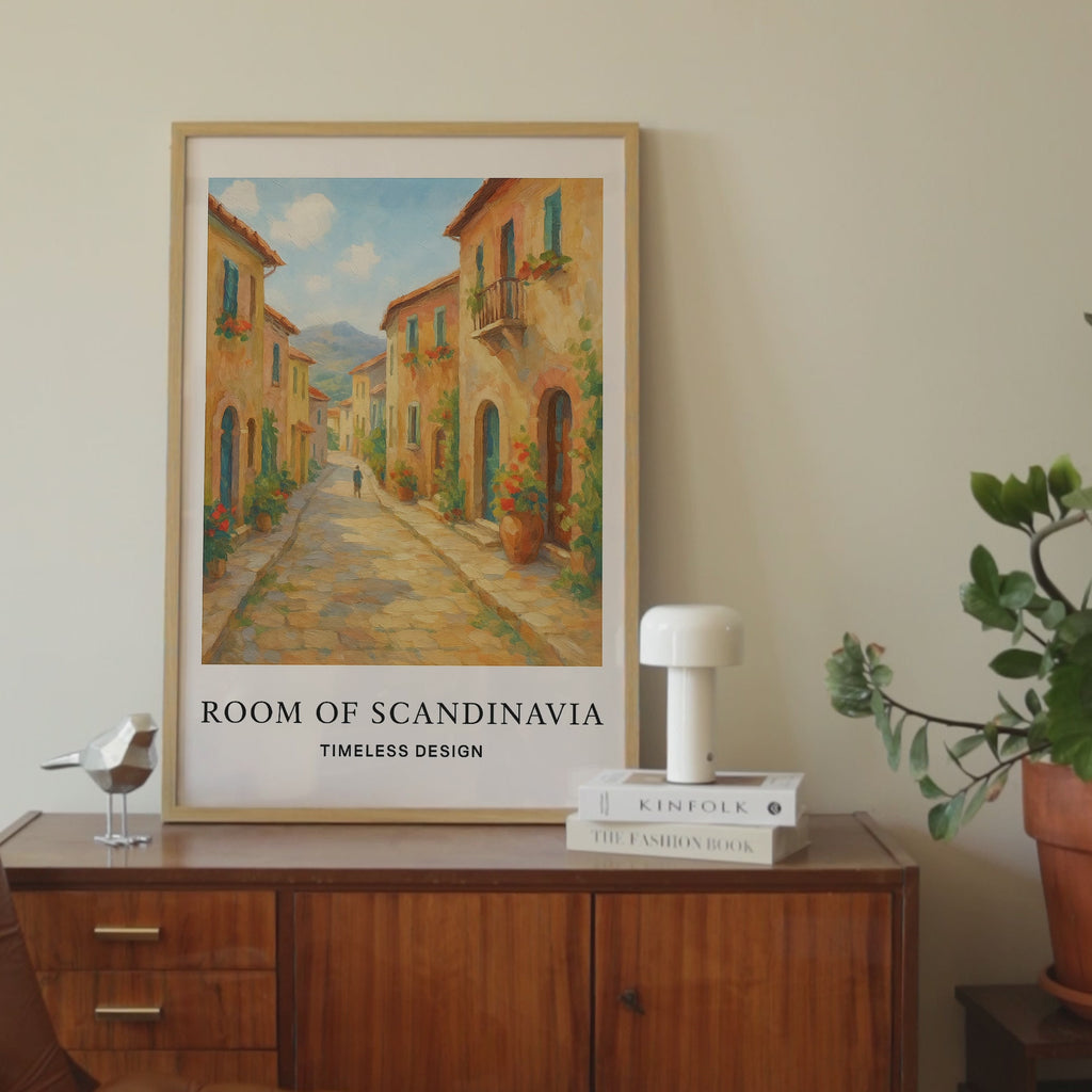 Terracotta Passage Print