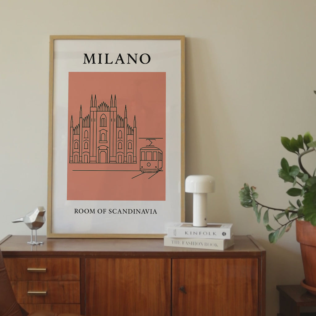 Milano Minimalist City & Travel Print