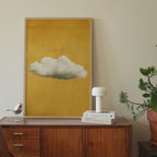 Golden Horizon Cloud Print