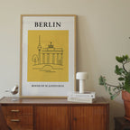 Berlin Minimalist City & Travel Print