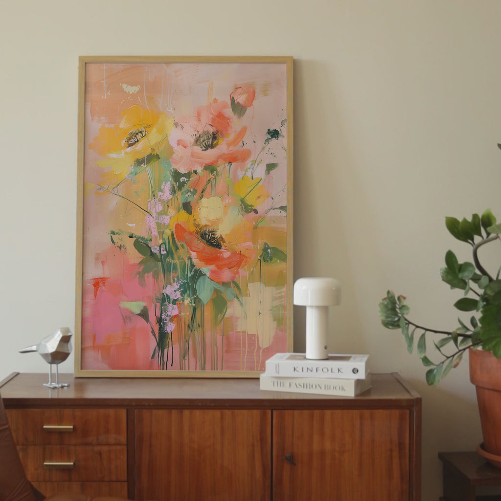 Blush Meadow Dance Print