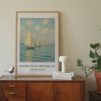 Sailboats in Harmony Print